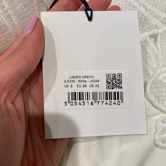 Glamorous ⚡️ White Floral Lace Dress - Picture 4 of 13